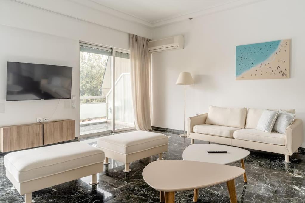 Elegant 2Bd Evelpidon Apartment Athen Exterior foto
